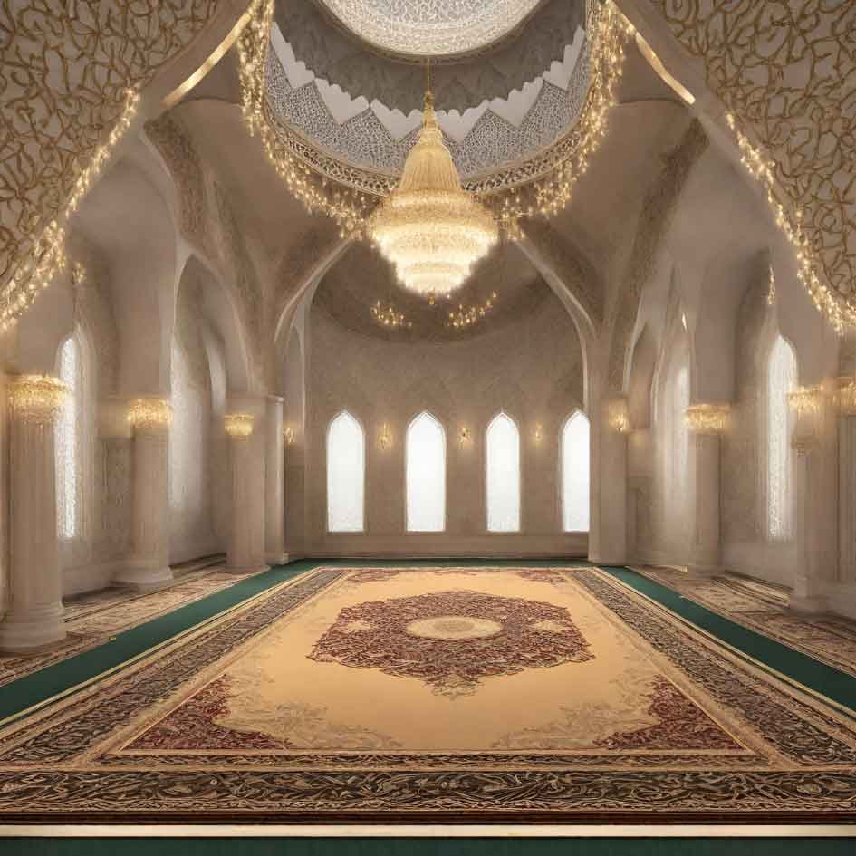 islamic mosque carpet