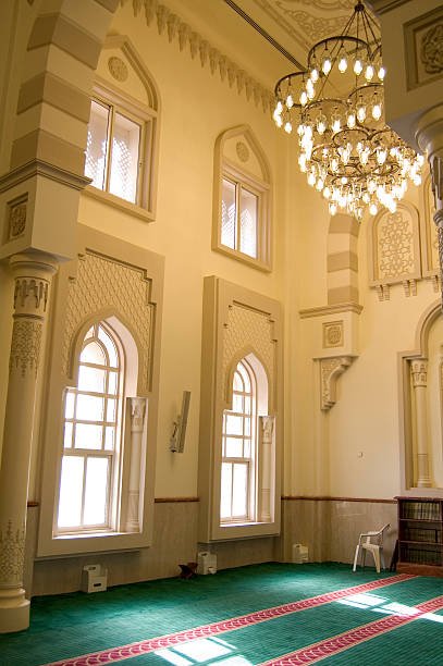 Prayer Area Design Mosque UAE: